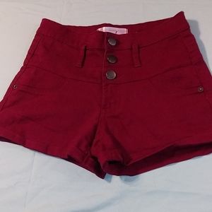 High waisted shorts